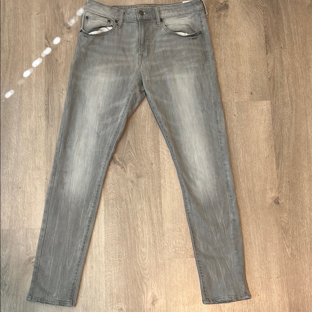 American Eagle Outfitters Gray Skinny Jeans